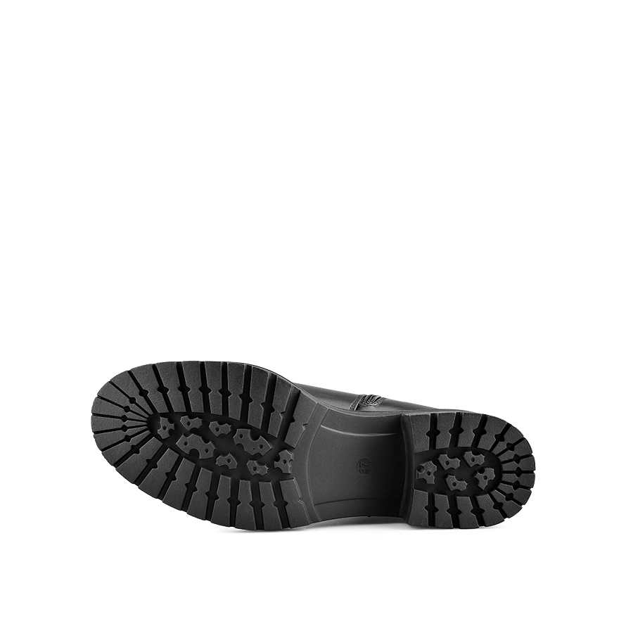 botine damă piele ecologică negru 6