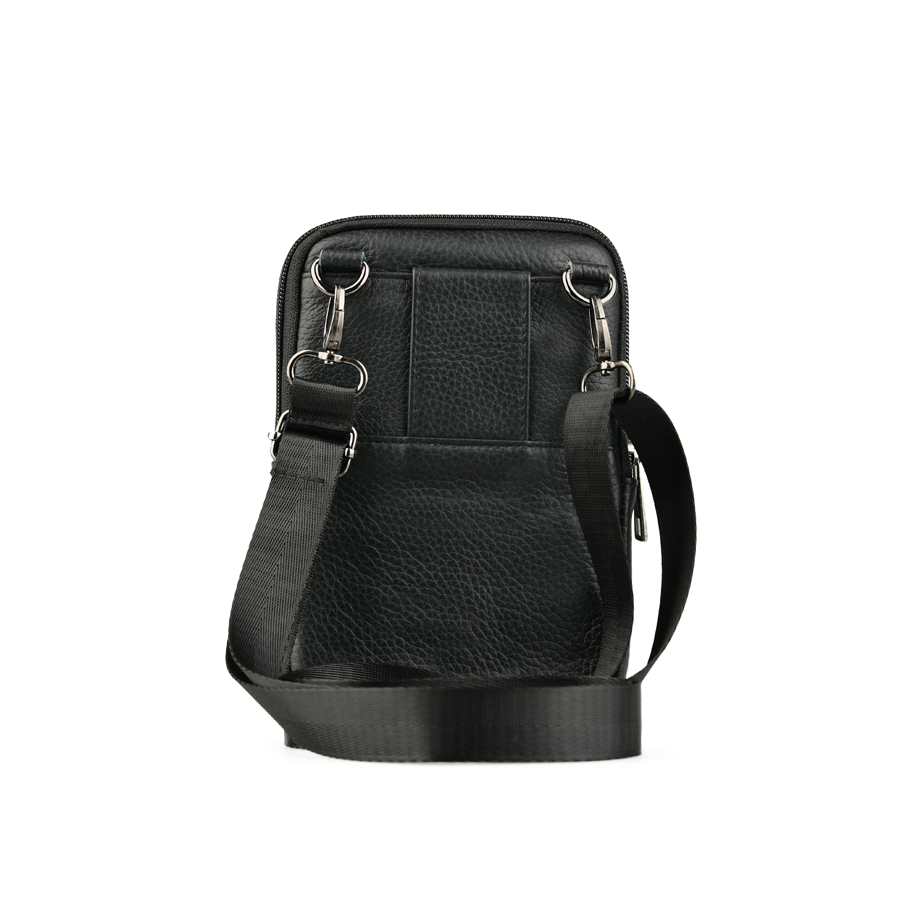 geantă bărbați piele naturală negru 1