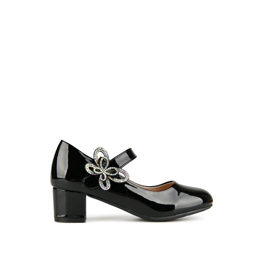 παιδικά παπούτσια οικολογικό δέρμα μαύρο 0