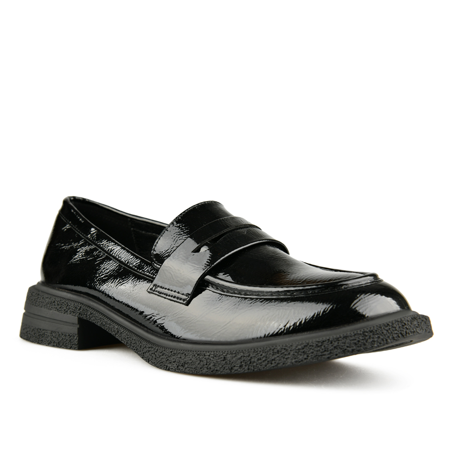 pantofi damă piele ecologică negru 1