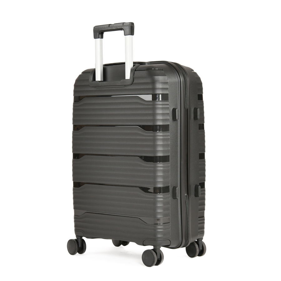 μεσαίο bαλίτσα πολυπροπυλένιο μαύρο 2