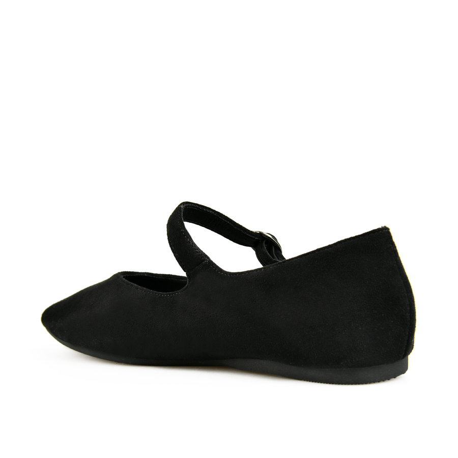 γυναικεία παπούτσια ύφασμα μαύρο 3