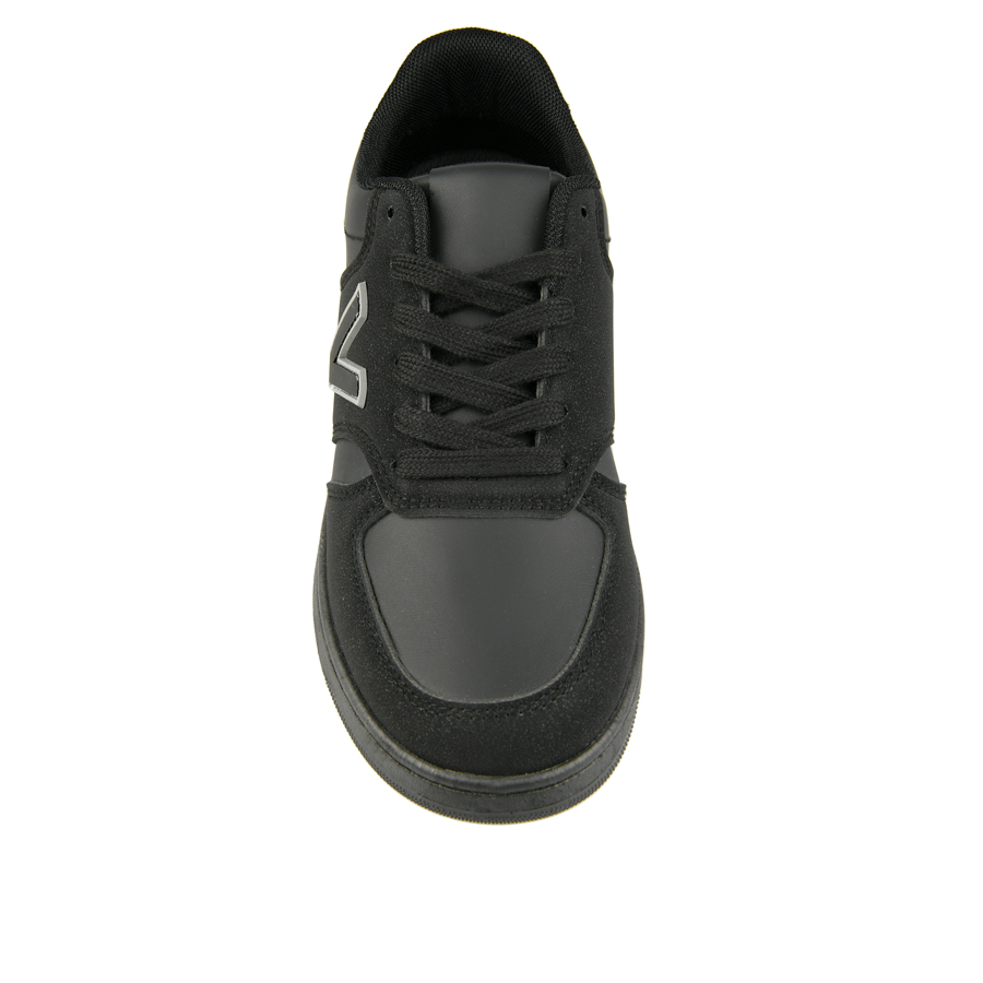 γυναικεία sneakers οικολογικό δέρμα μαύρο 2