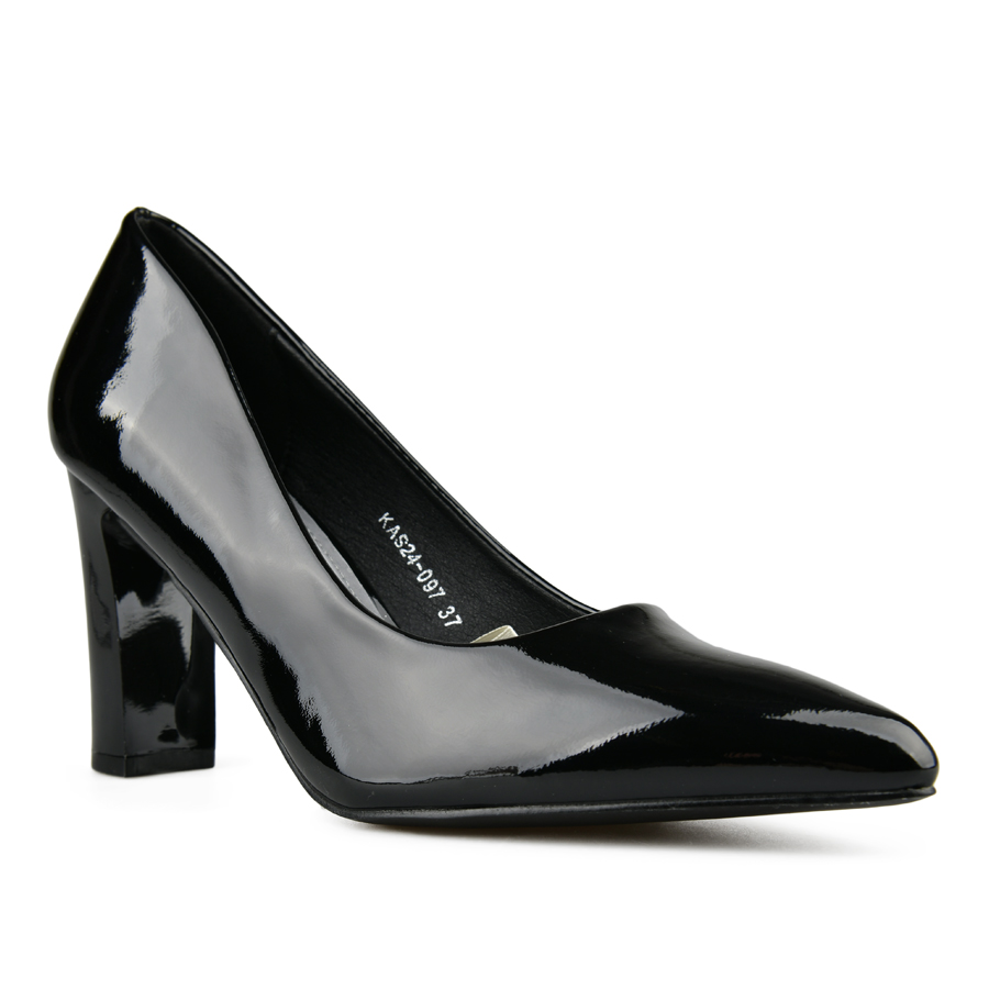 дамски обувки еко кожа черни 1