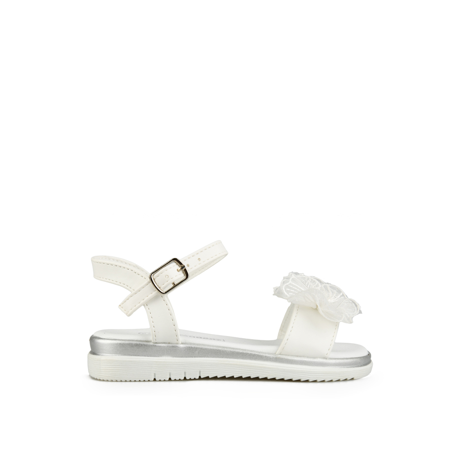 παιδικά σανδάλια οικολογικό δέρμα λευκά 0
