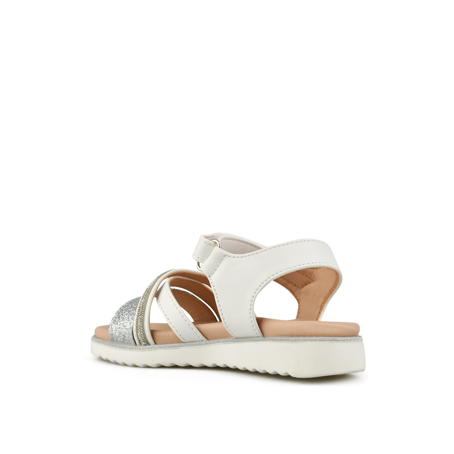 детски сандали еко кожа бели 3