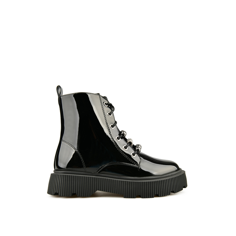 детски боти еко кожа черни 0