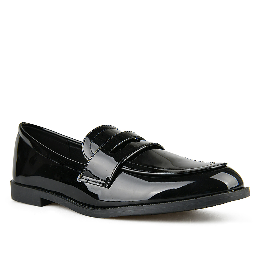 γυναικεία παπούτσια οικολογικό δέρμα μαύρο 1