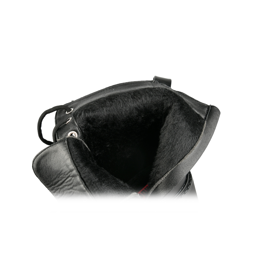 botine damă piele ecologică negru 5
