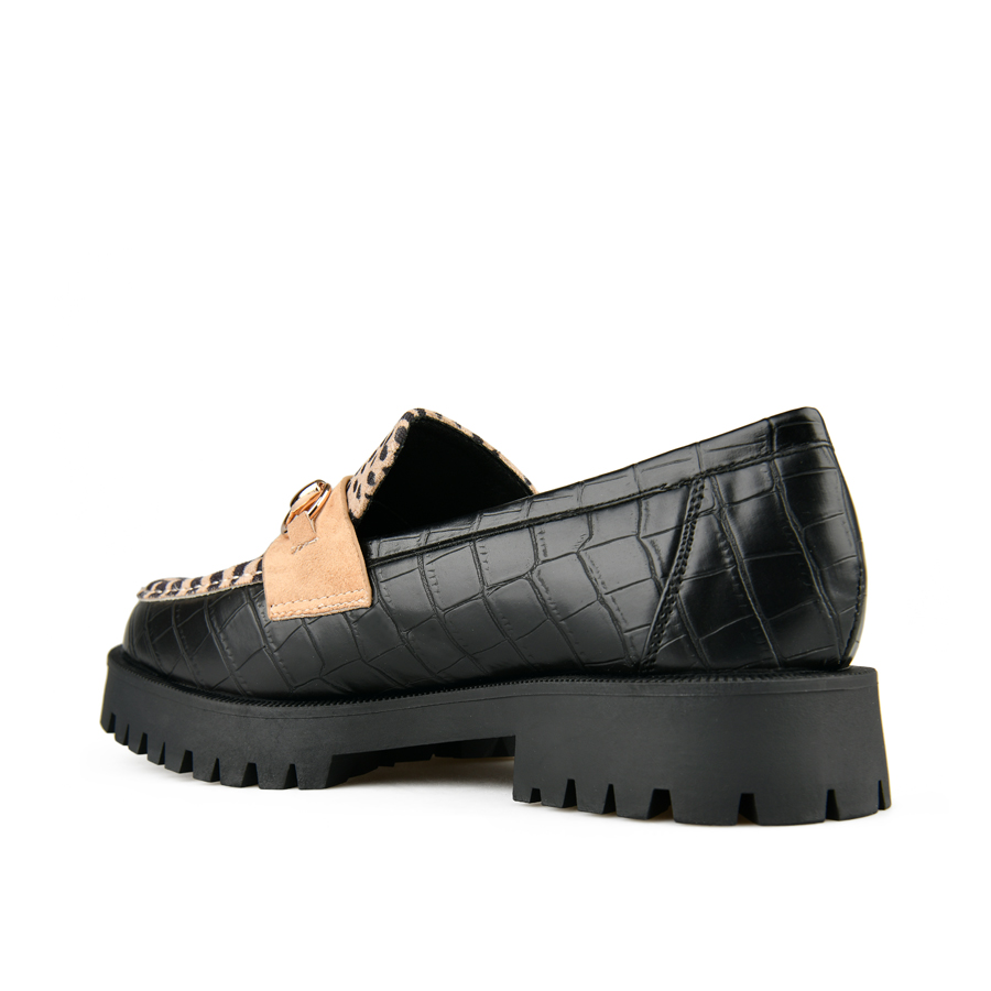 γυναικεία παπούτσια οικολογικό δέρμα μαύρο 3