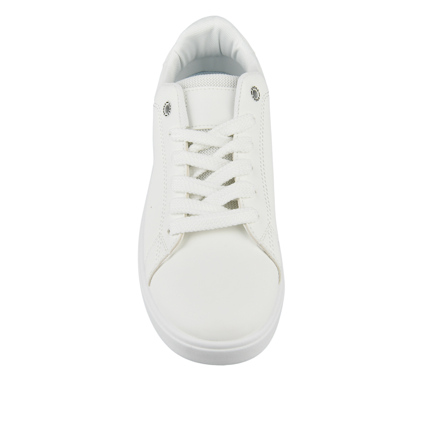 ανδρικά sneakers οικολογικό δέρμα λευκά 1