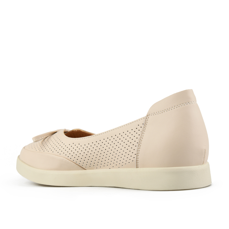 дамски обувки естествена кожа бежови 3