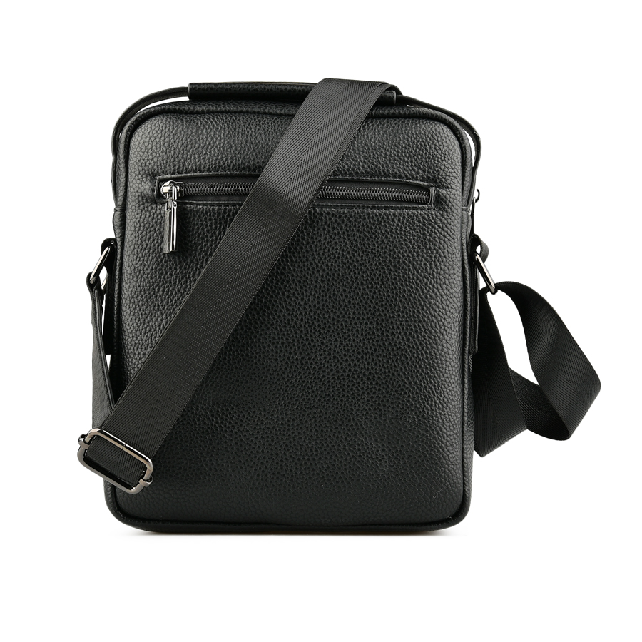 geantă bărbați piele naturală negru 1