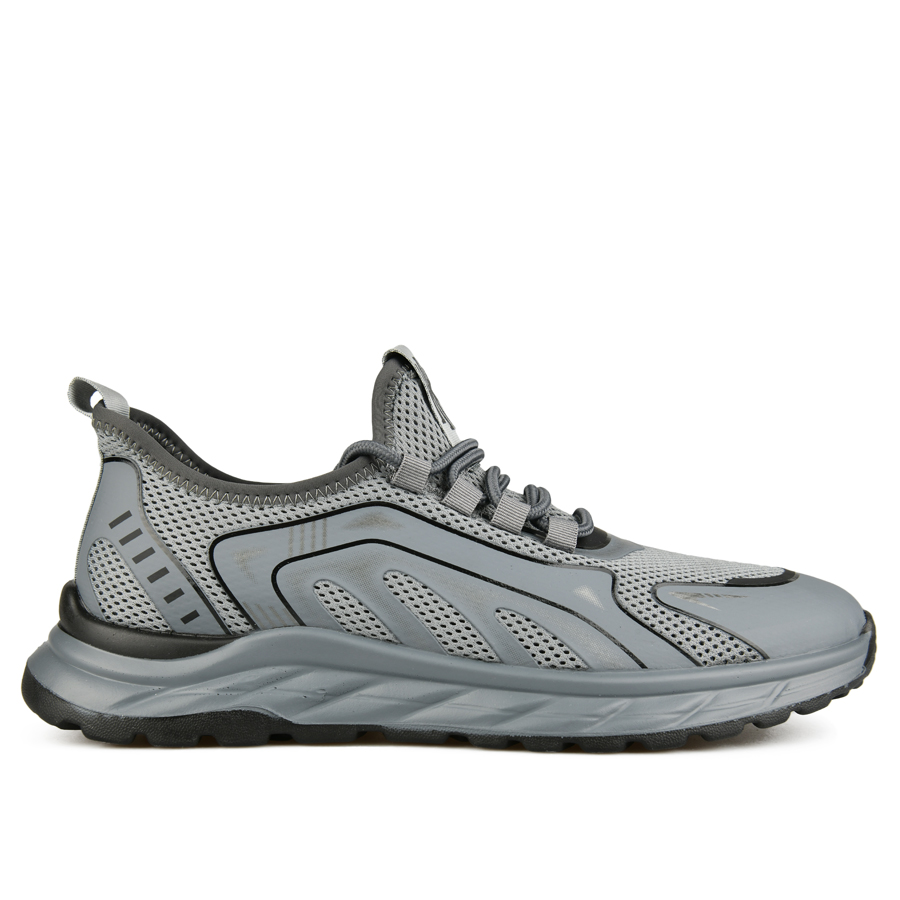 ανδρικά αθλητικά παπούτσια ύφασμα γκρί 0