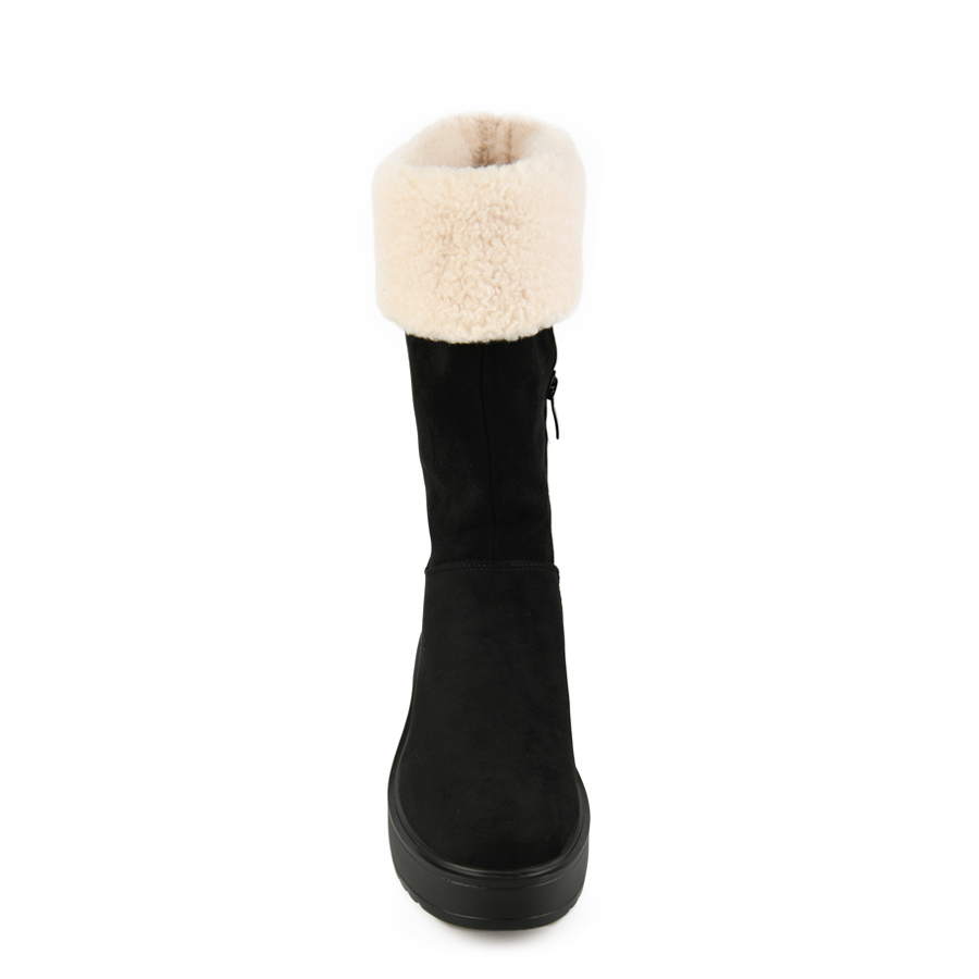 cizme damă textil negru 2