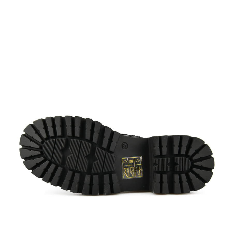 γυναικεία μποτάκια οικολογικό δέρμα μαύρο 4