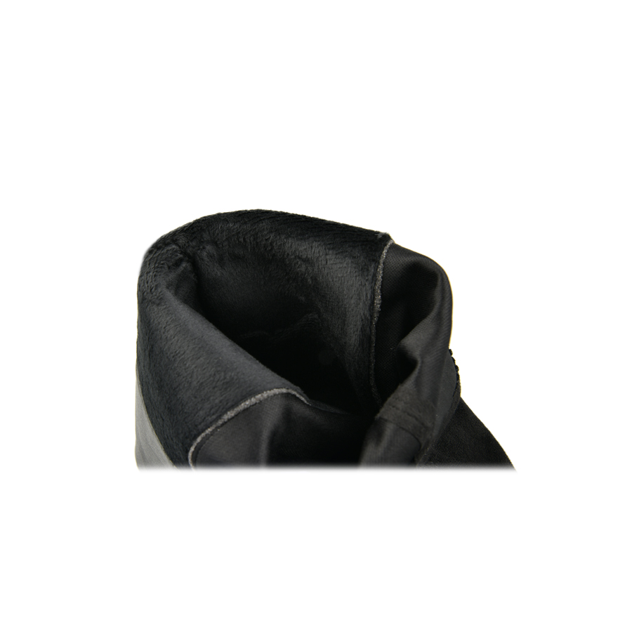 cizme damă textil negru 5