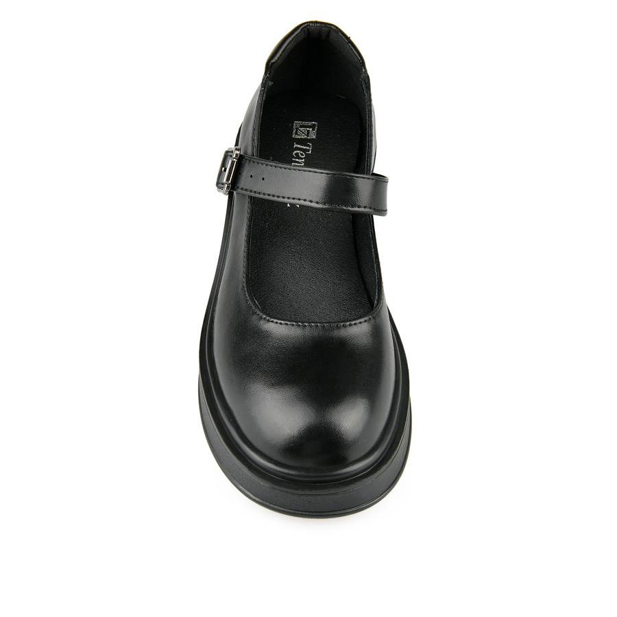 γυναικεία παπούτσια οικολογικό δέρμα μαύρο 1