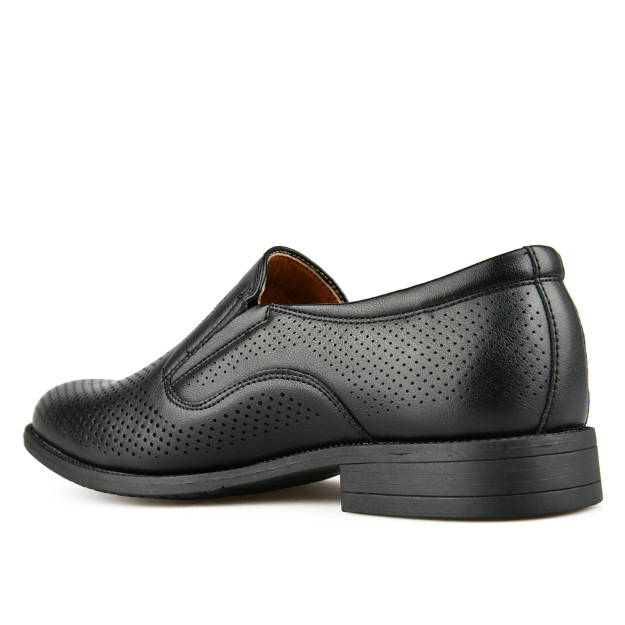 ανδρικά παπούτσια οικολογικό δέρμα μαύρο 3