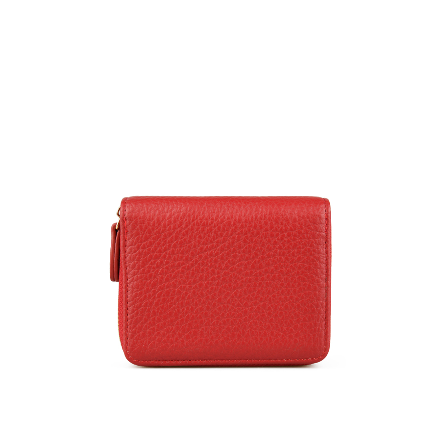 γυναικείο πορτοφόλι οικολογικό δέρμα κόκκινο 1