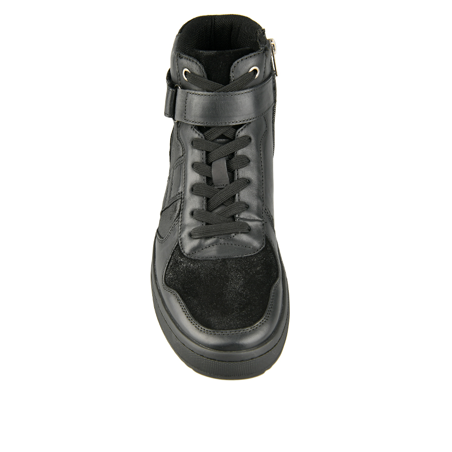 botine bărbați piele naturală negru 2
