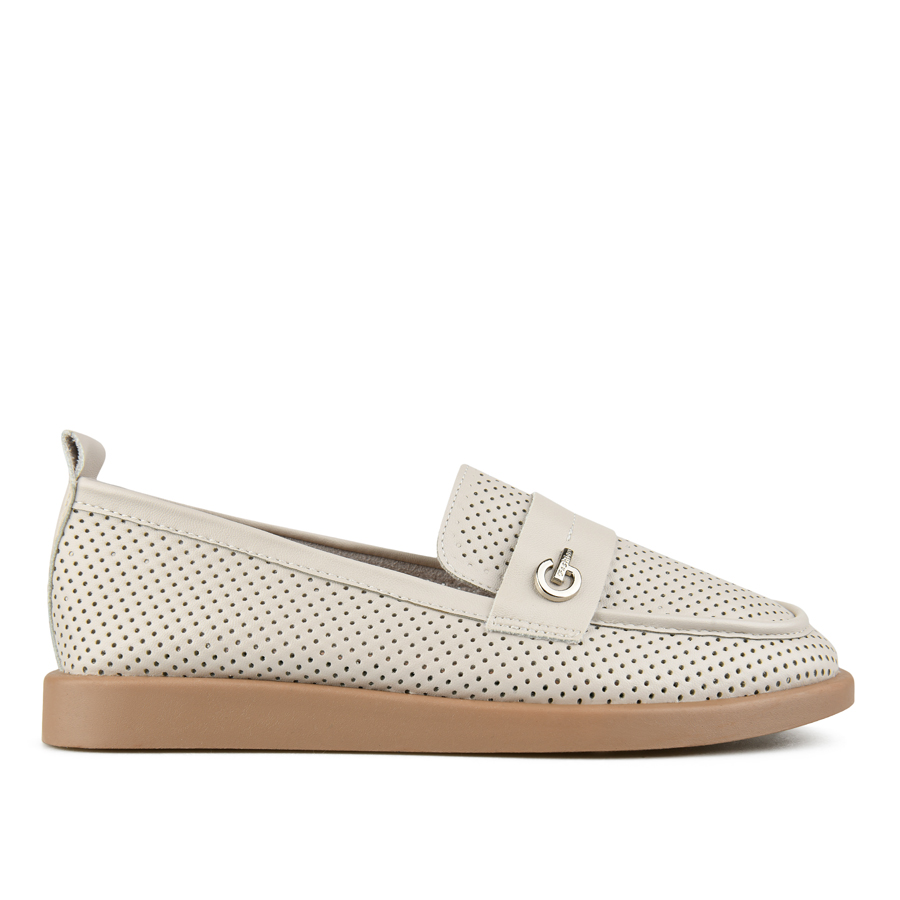 дамски обувки еко кожа бежови 0