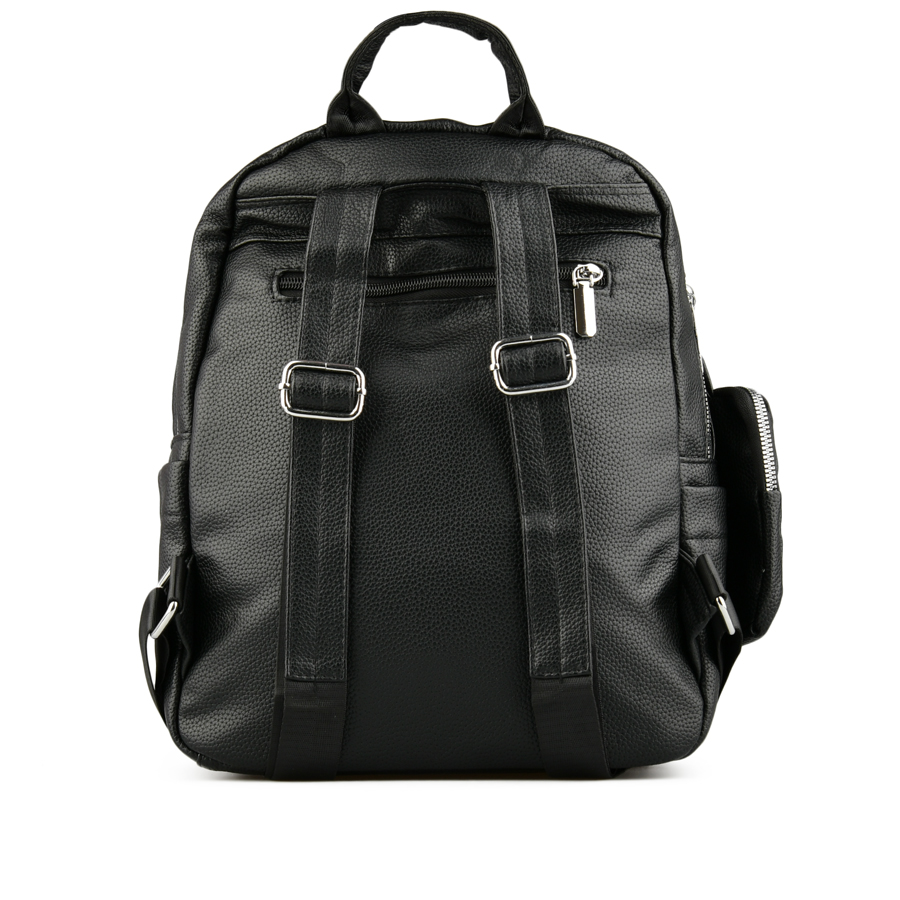 rucsac damă piele ecologică negru 1