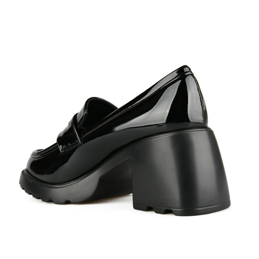 γυναικεία παπούτσια οικολογικό δέρμα μαύρο 3