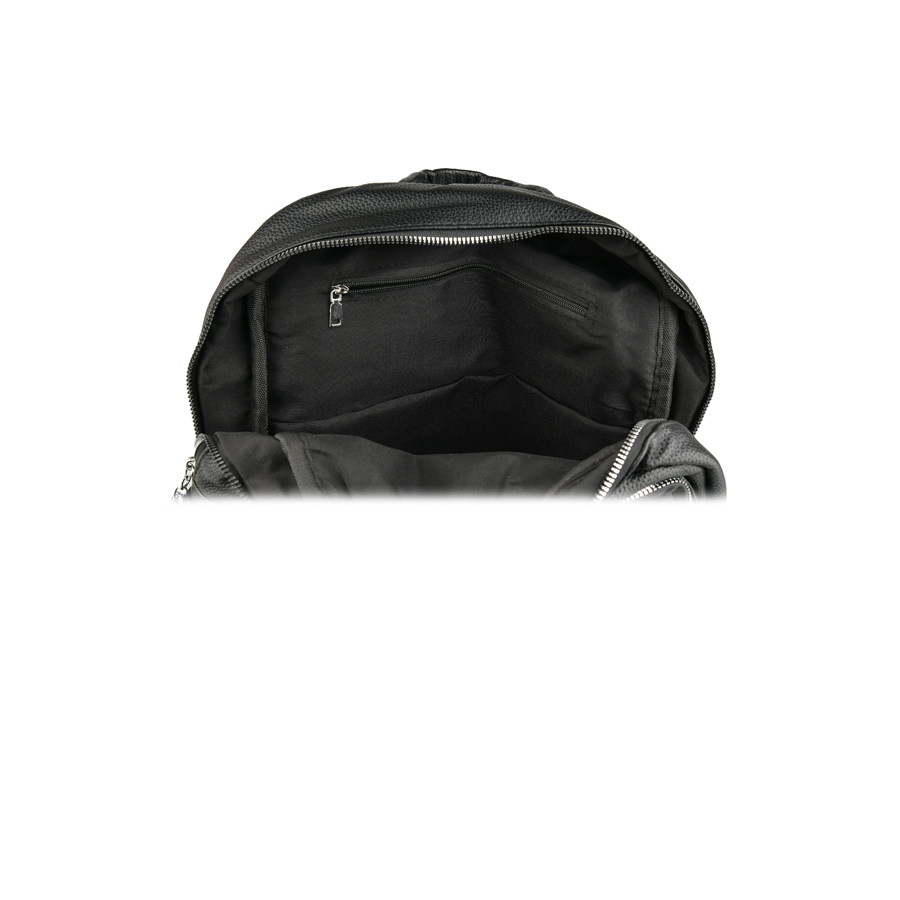 rucsac damă piele ecologică negru 2