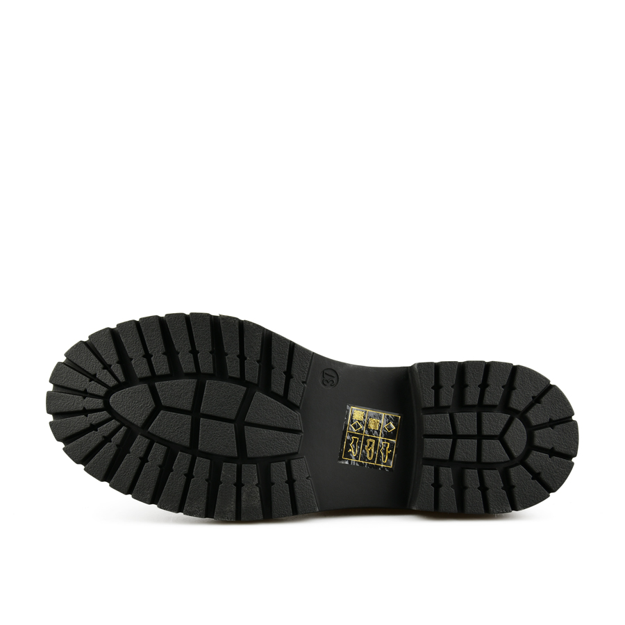 botine damă piele ecologică/textil maro 4