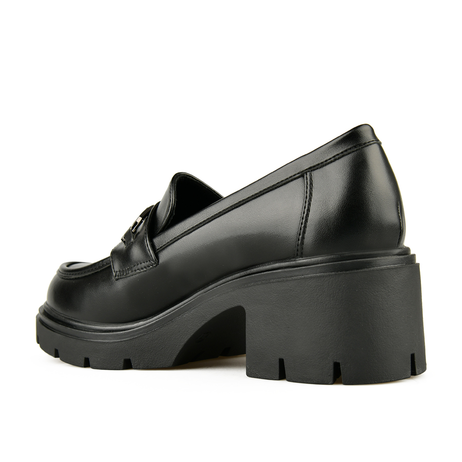 γυναικεία παπούτσια οικολογικό δέρμα μαύρο 3