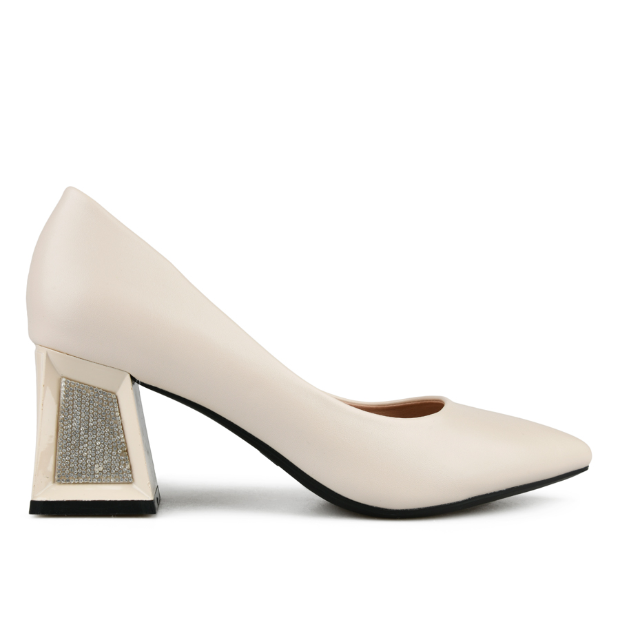 γυναικεία παπούτσια οικολογικό δέρμα μπεζ 0