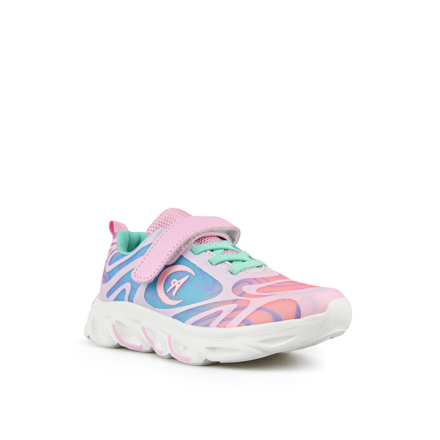 παιδικά sneakers ύφασμα ροζ 2