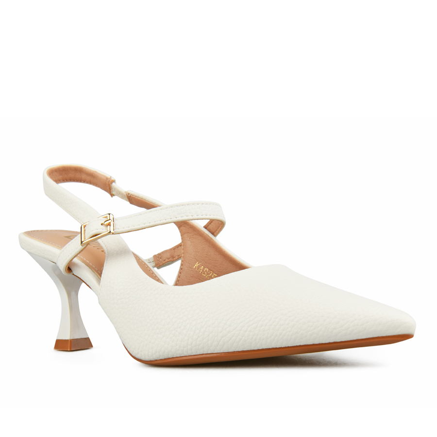 γυναικεία σανδάλια οικολογικό δέρμα λευκά 2