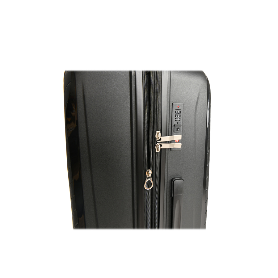 μεσαίο bαλίτσα πολυπροπυλένιο μαύρο 5