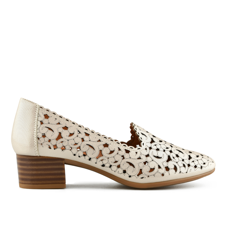 дамски обувки еко кожа бежови 0