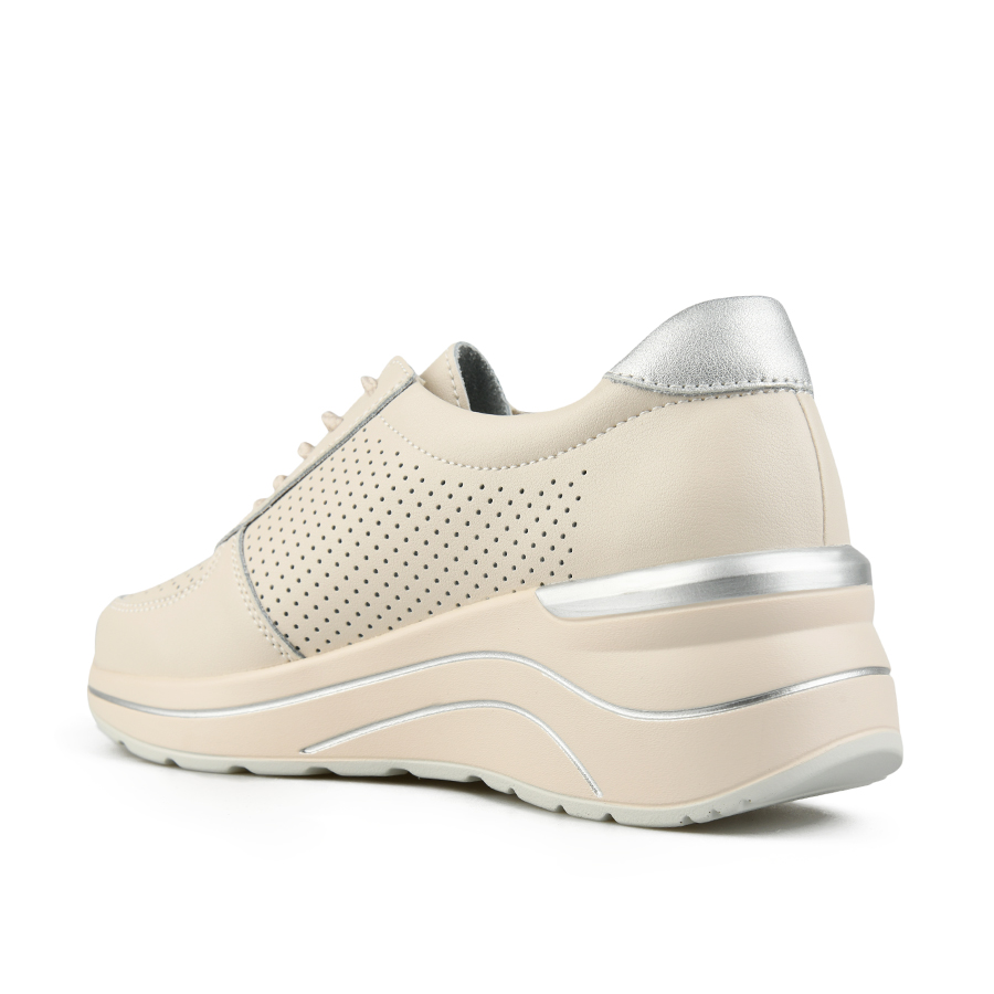 дамски обувки естествена кожа бежови 3