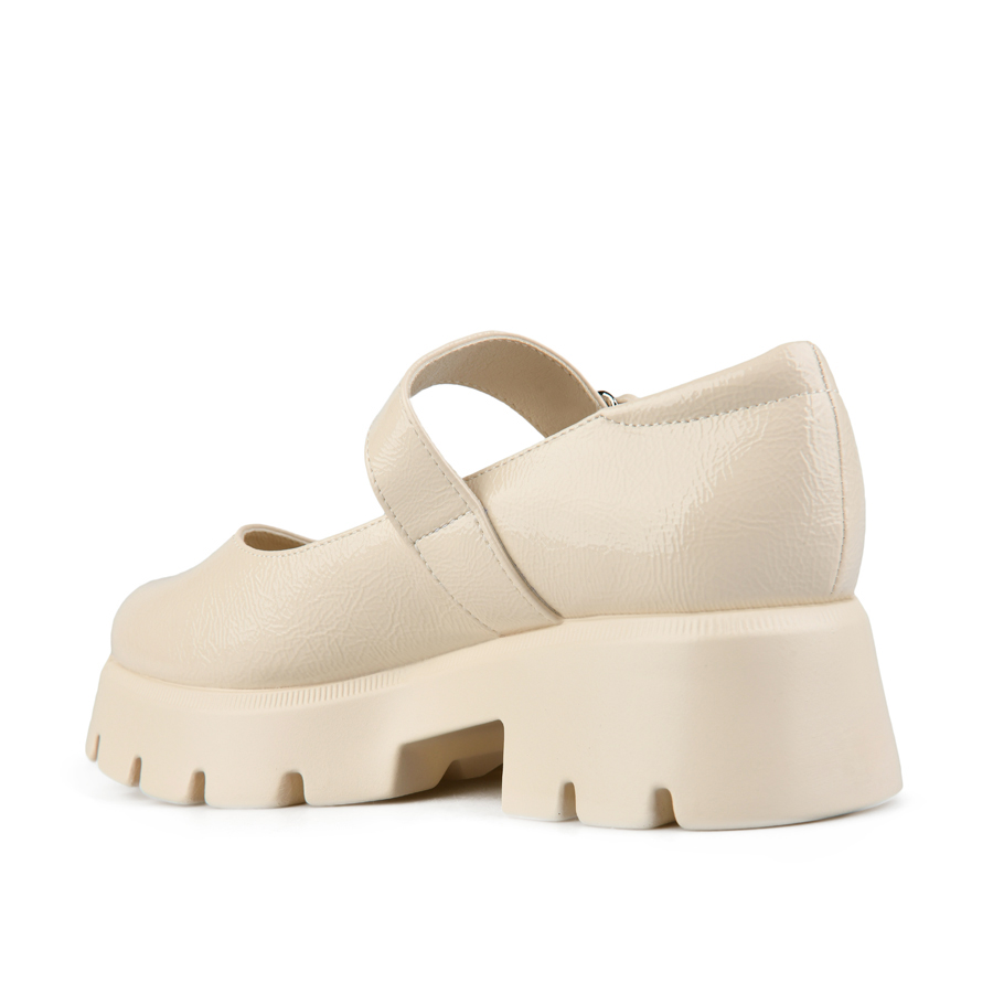 γυναικεία παπούτσια οικολογικό δέρμα μπεζ 3