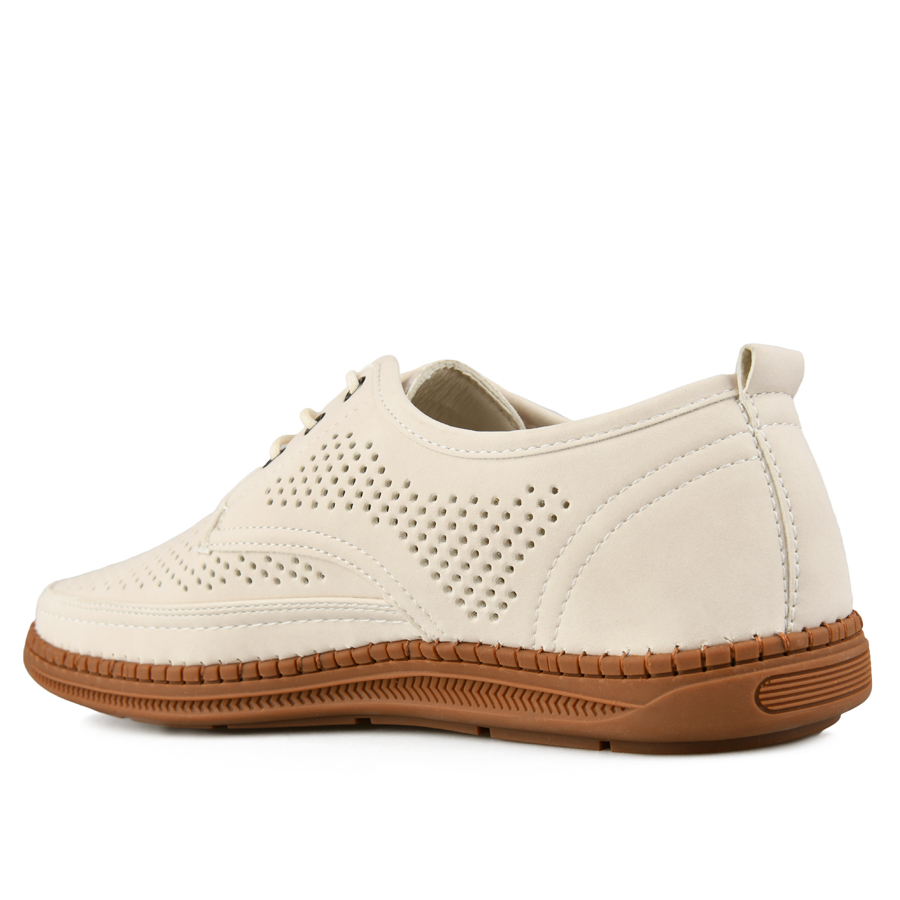 мъжки обувки еко кожа бели 3