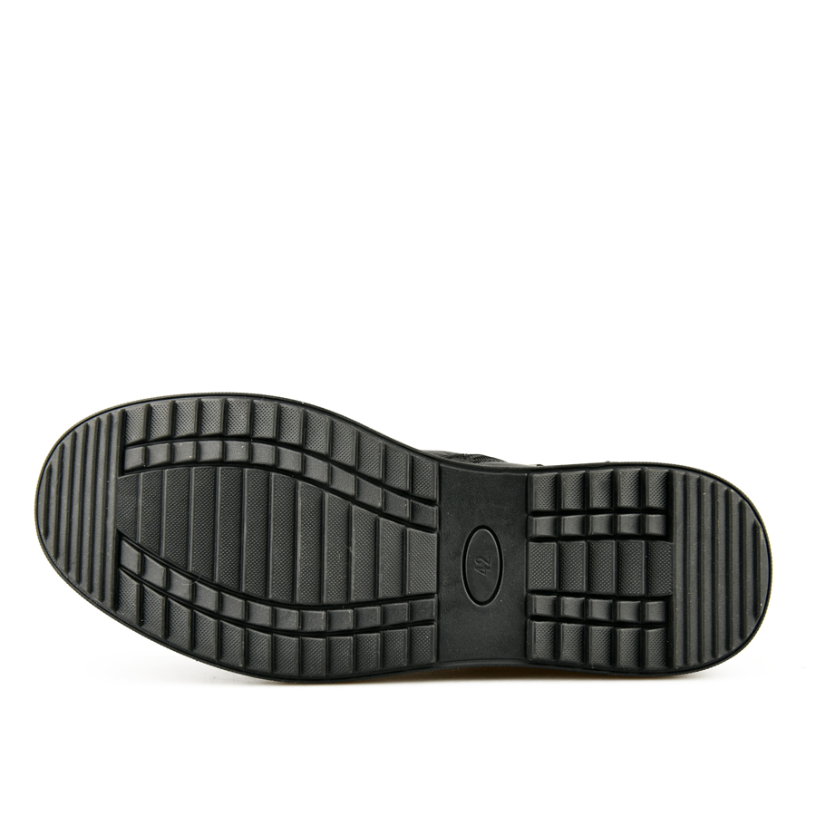 ανδρικά μποτάκια φυσικό δέρμα μαύρο 4