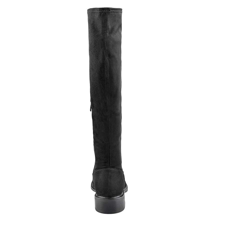 cizme damă textil negru 5