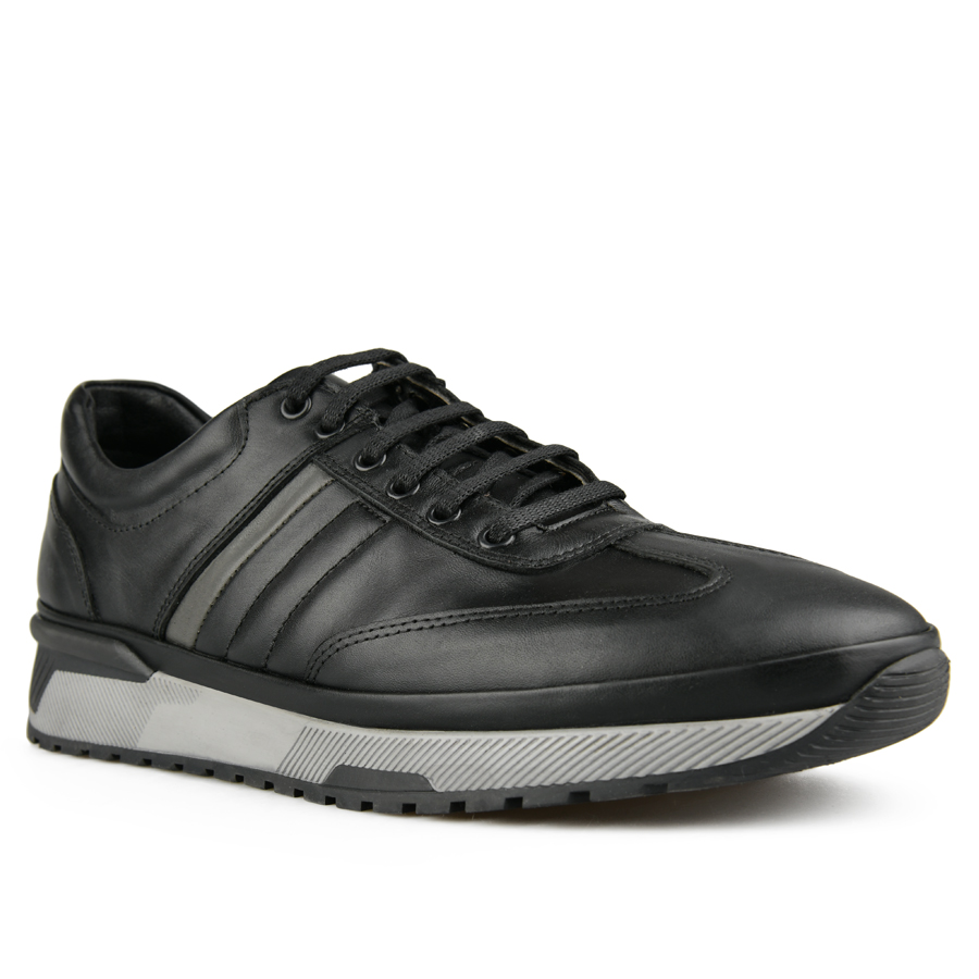 мъжки обувки естествена кожа черни 1