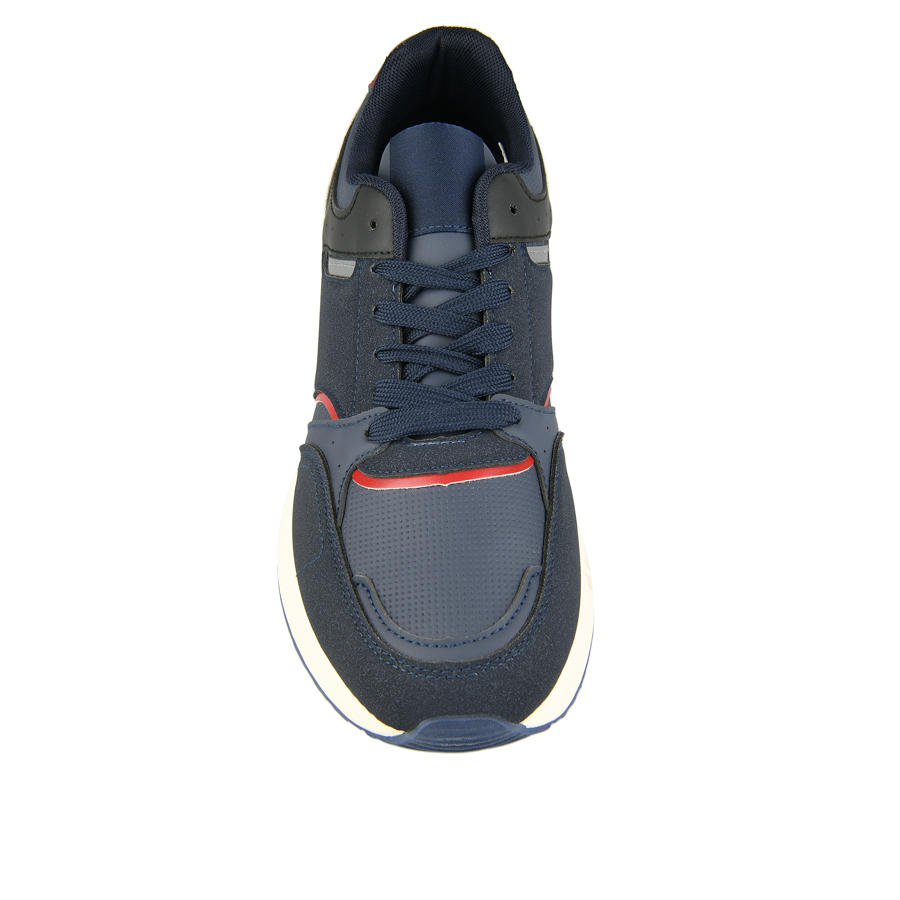ανδρικά sneakers οικολογικό δέρμα σκούρο μπλε 2