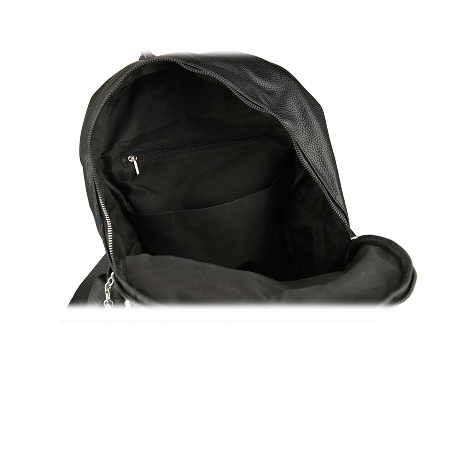 rucsac damă piele ecologică negru 2