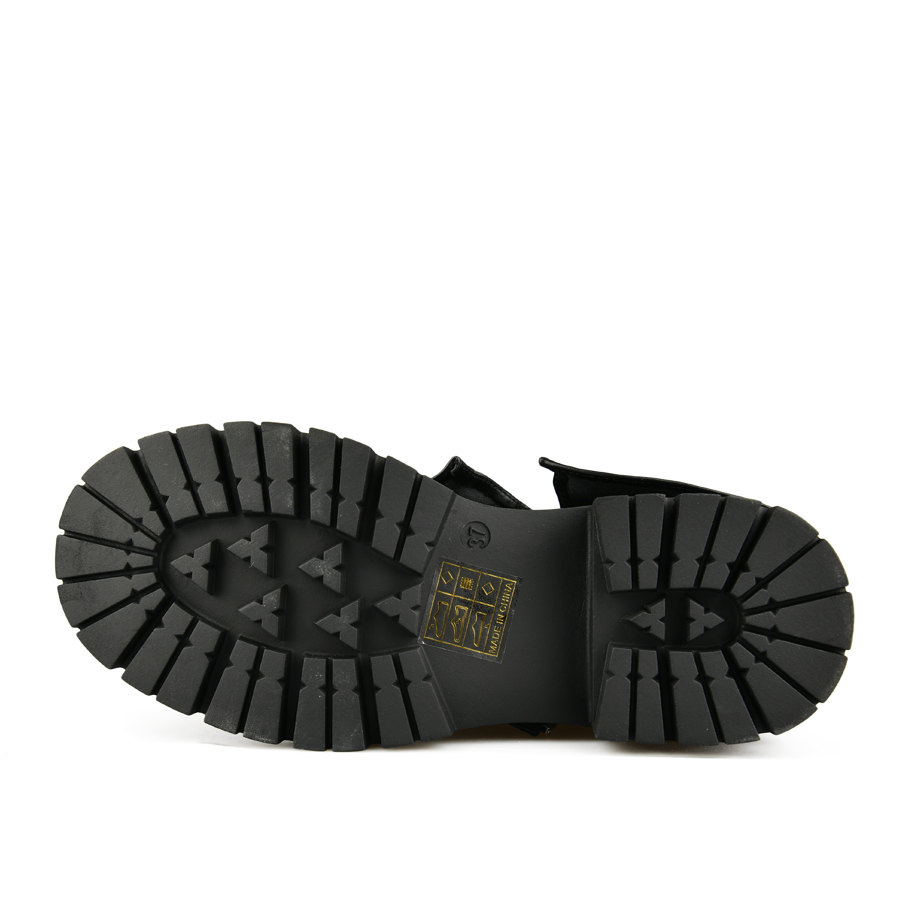 γυναικεία μποτάκια οικολογικό δέρμα μαύρο 4