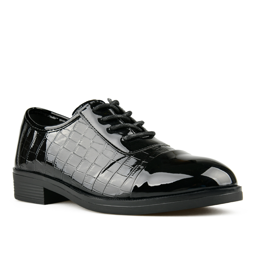 γυναικεία παπούτσια οικολογικό δέρμα μαύρο 2