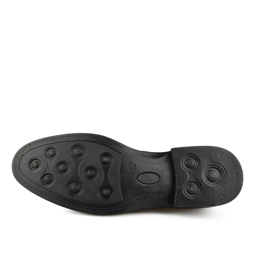 мъжки обувки естествена кожа черни 4