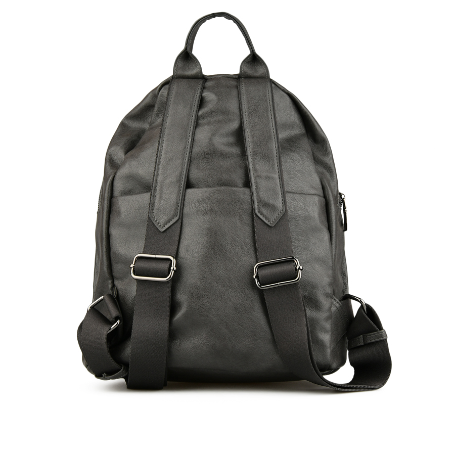 дамска раница еко кожа сива 1