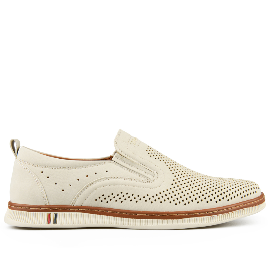 ανδρικά παπούτσια οικολογικό δέρμα λευκά 0