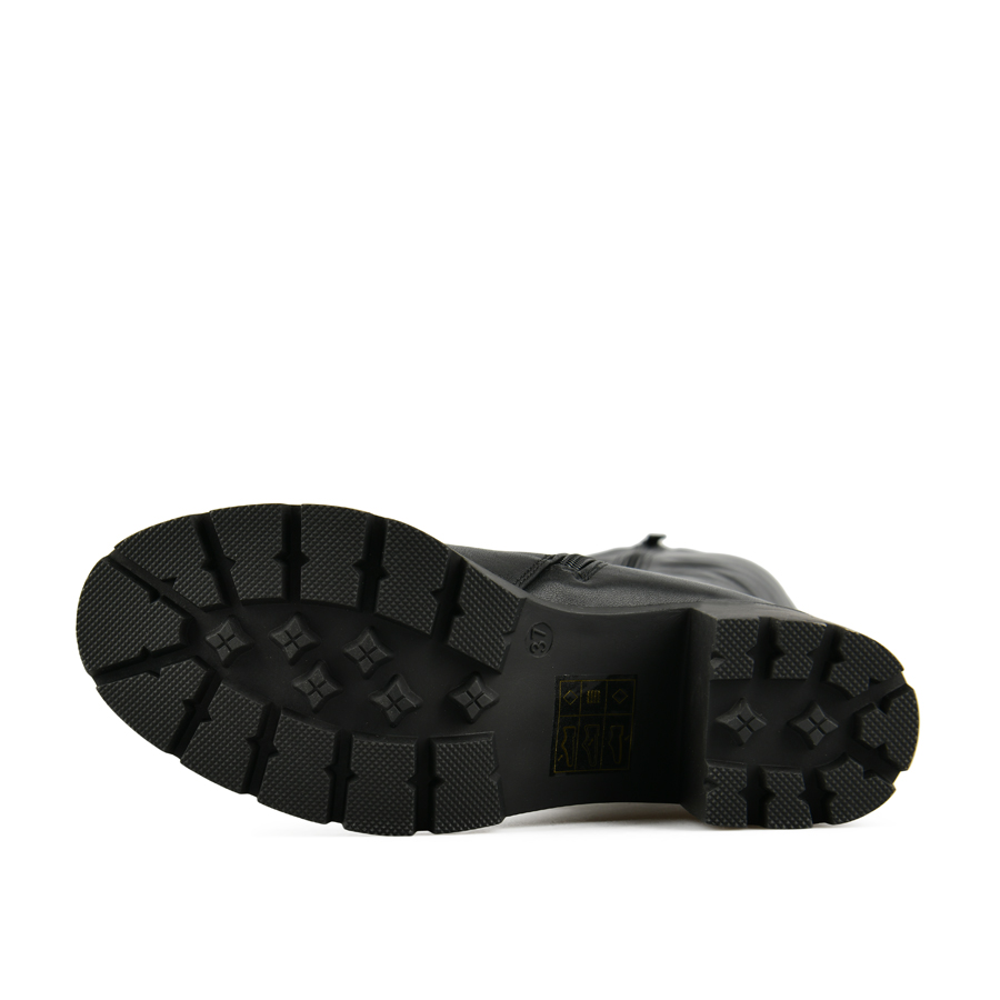 cizme damă piele ecologică negru 4